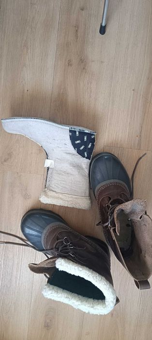 Чоловічі чоботи Sorel caribou CANADA Original зимові ботинки Берци для Охоти Рибалки р 43
