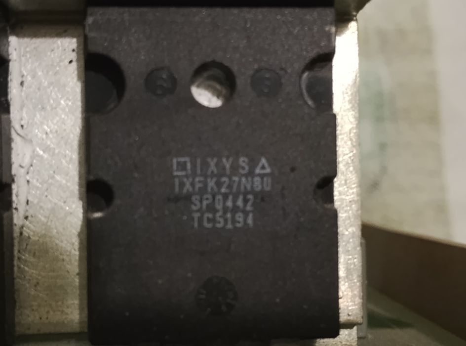 Оригинальные транзисторы IXFK27N80 IXYS (с медицинского оборудования)