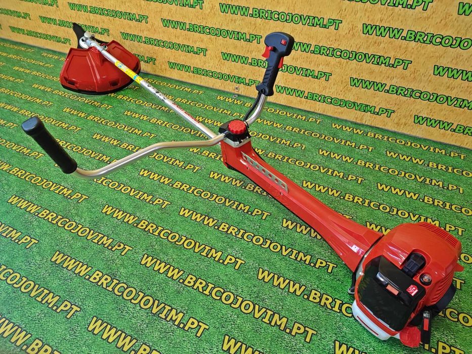 Roçadora Gasolina 62cc 3.5cv NOVAS Anti-Vibração + Disco + Bobine Fio