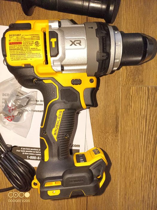 DeWalt DCD1007 20V Max Brushless Hammer Drill