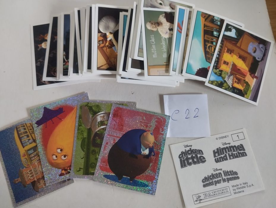 (C3) Cromos de 8 coleções