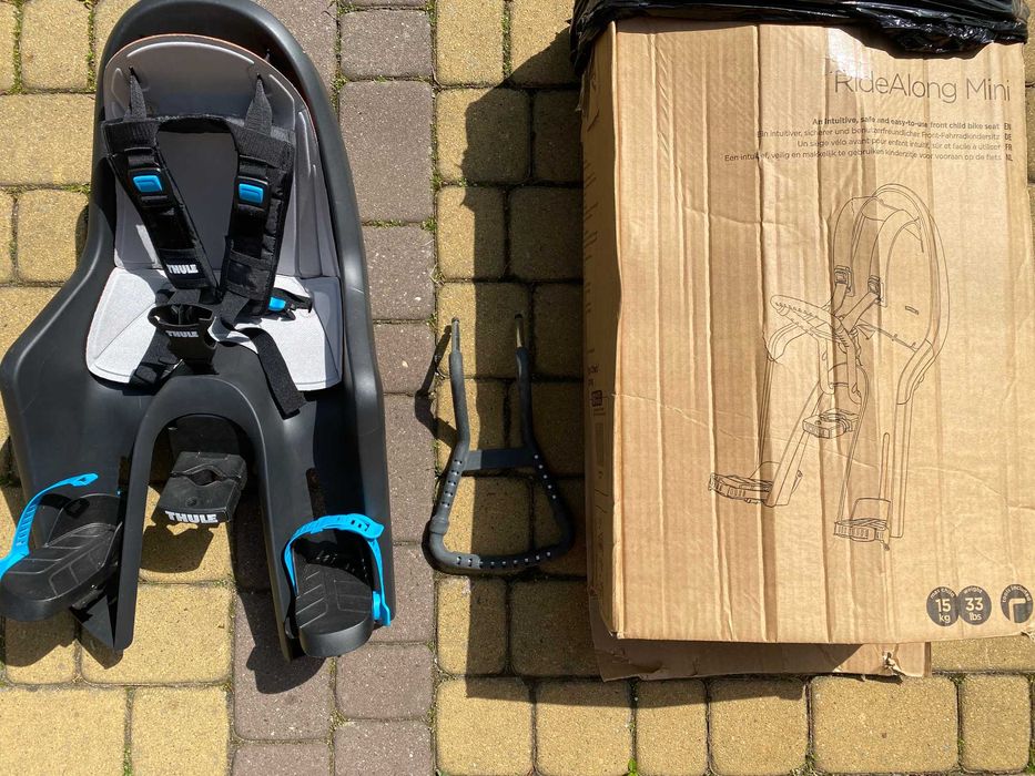 Fotelik THULE RideAlong Mini do kierownicy jak nowy
