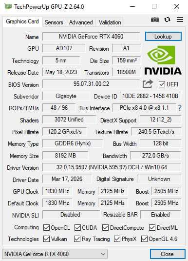 Komputer gamingowy(r7 7800x3d|4060|ddr 5 6000MHZ 36cl)