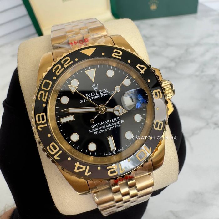 Часы Rolex GMT-Master II Gold Ролекс