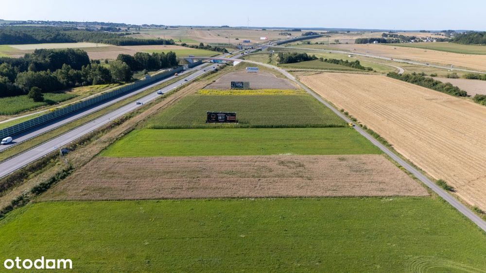 Działka przemysłowa Woźniki 6066m2