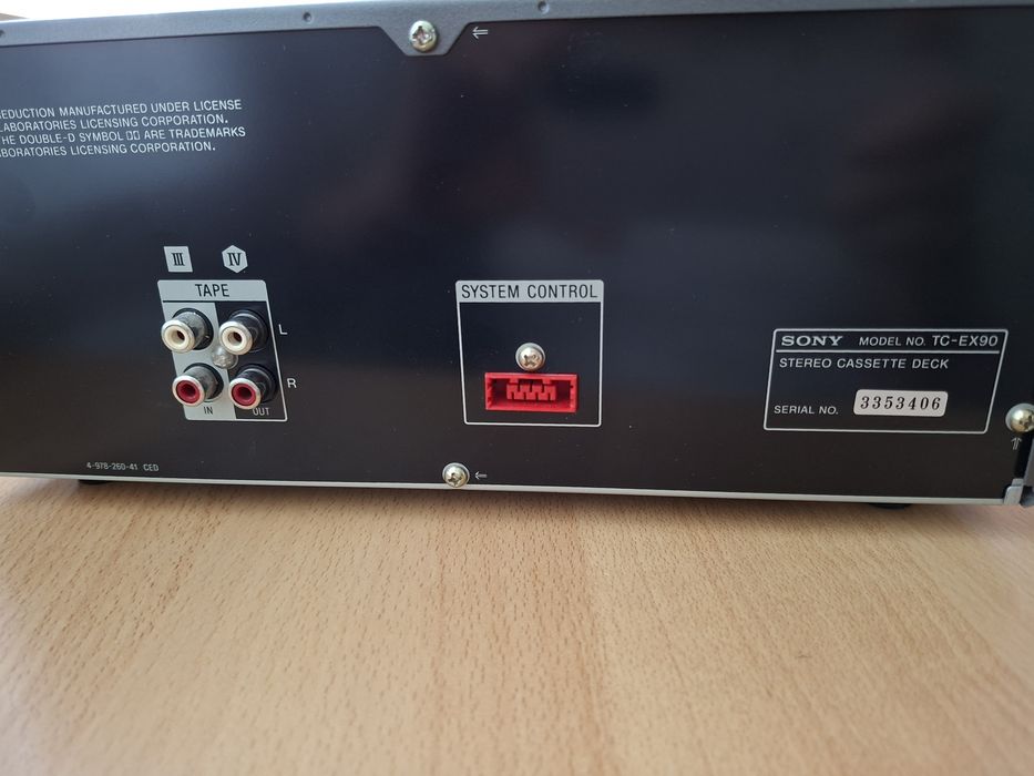 Sony TC-EX90 касетна дека система