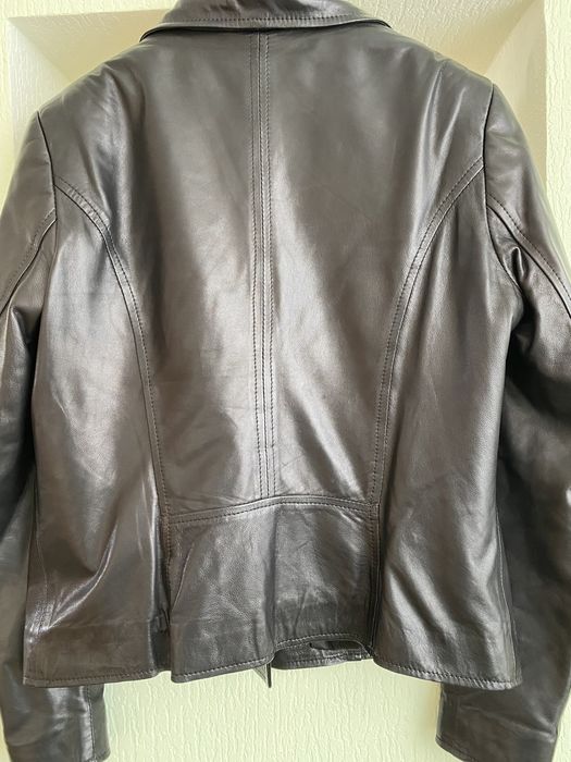 Женская кожаная косуха