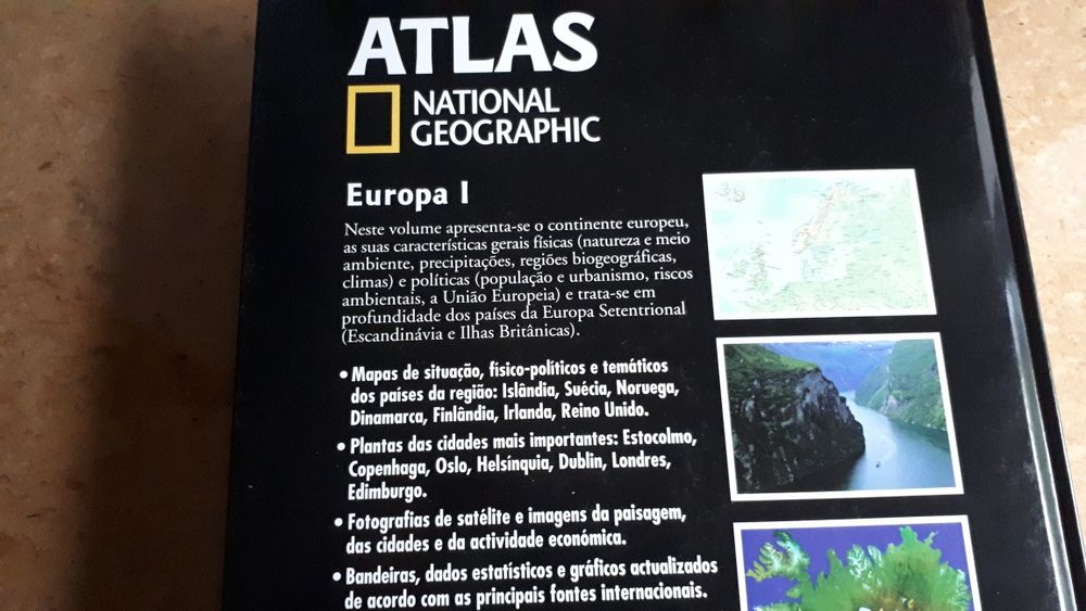 (Novo a estrear) Atlas National Geographic Europa I, II e III