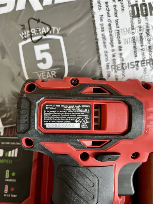Ударний безщітковий шуруповерт SKIL HD529402 PWR Core 20, 2Ah батарея