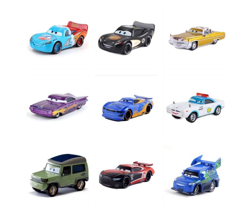 Тачки Блискавка Маквін, Сирник та друзі металеві машинки