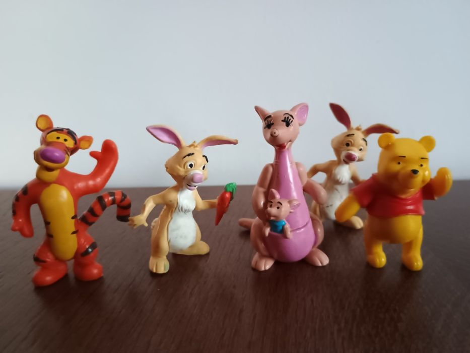 Figurki Kubuś, Tygrysek, Królik i pani Kangurzyca z Maleństwem
