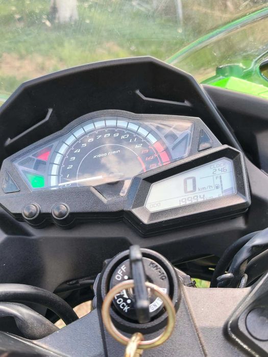 KAWASAKI NINJA 300ABS (2016) - KRT Edition Przebieg 20tys. km wydech LeoVince