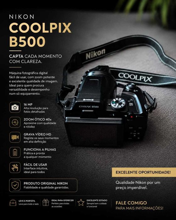 Nikon coolpix B500