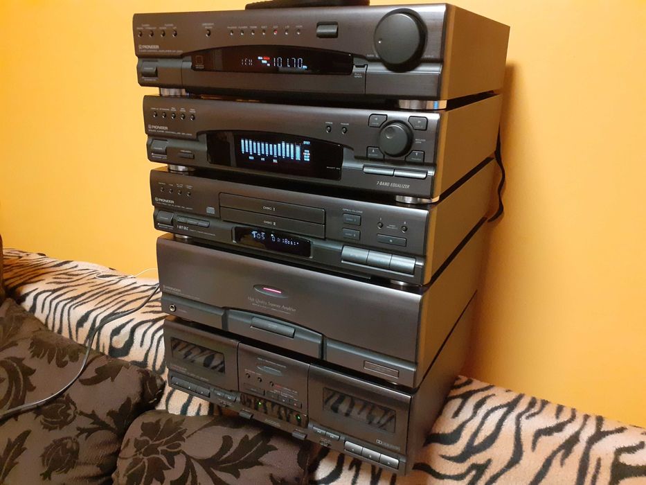 Wieża Hi-Fi Pioneer pilot + Bluetooth