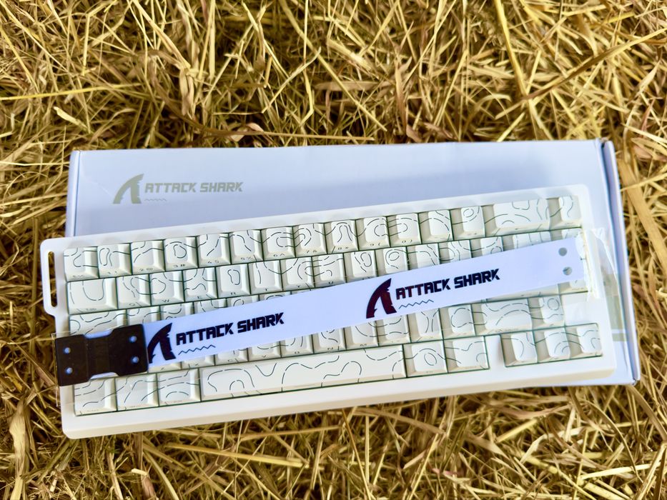 Магнітна клавіатура Attack shark x68he