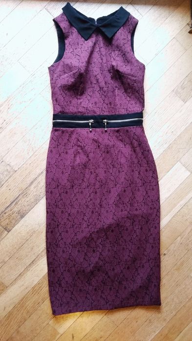 Elegancka ołówkowa sukienka Asos midi