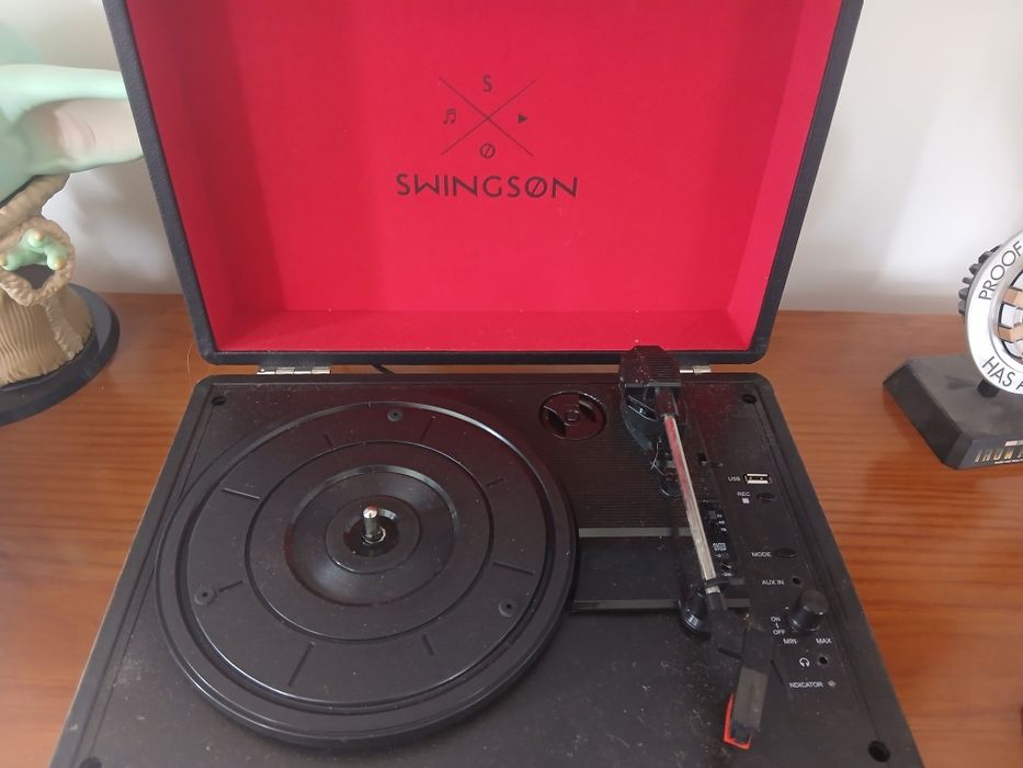 Leitor de disco vinil