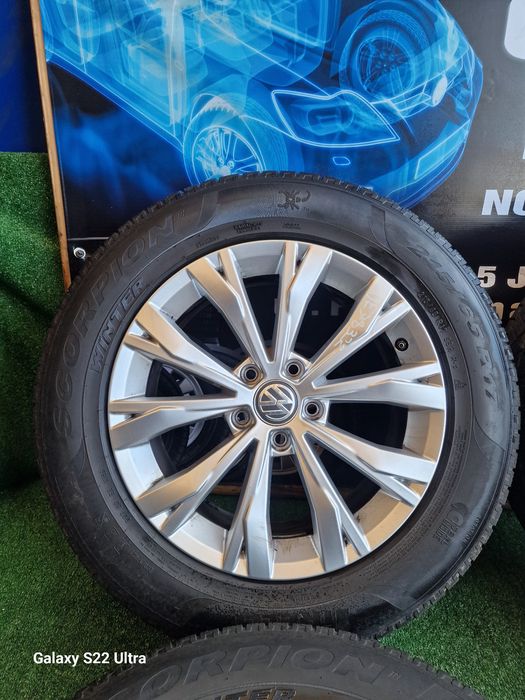 Koła zimowe 17 5×112 Vw Tiguan III IV Skoda Seat Orginał