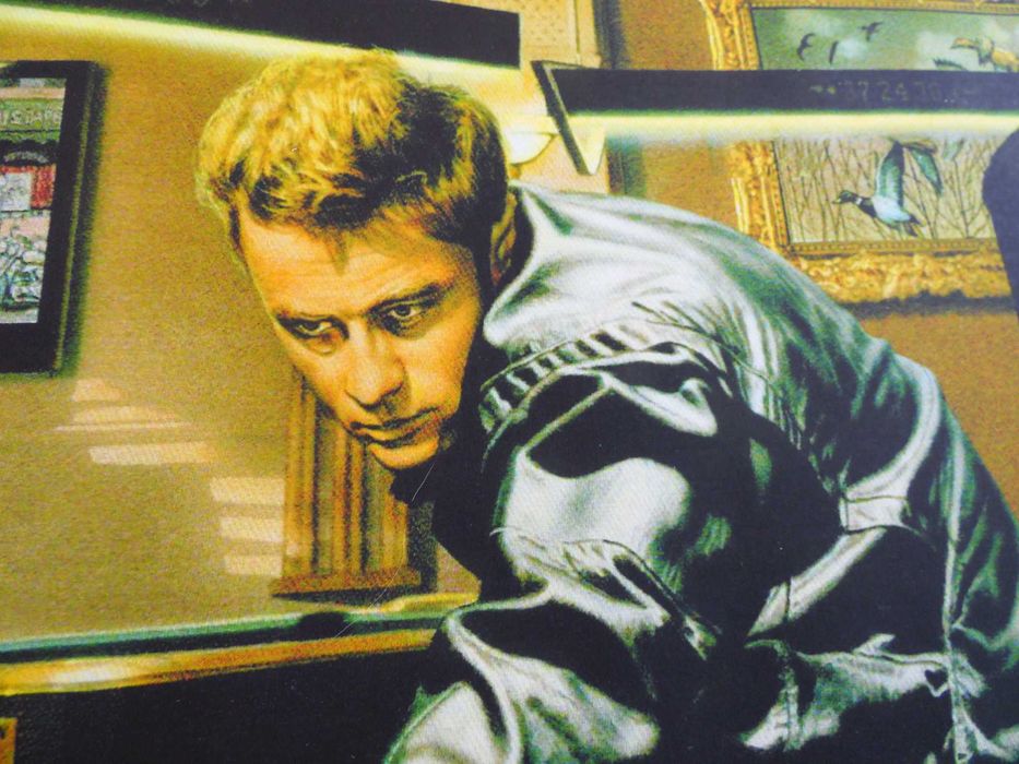 Litografia Game of Fate - Bilhar com Marilyn, Dean, Bogart e Presley