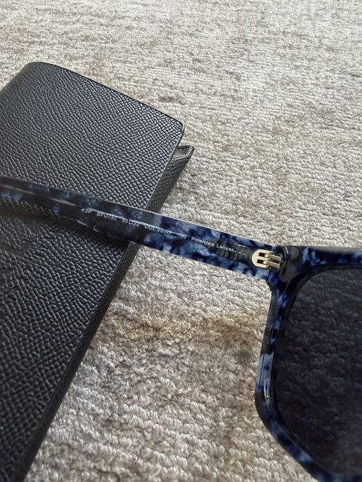 Furla okulary przeciwsłoneczne niebieskie