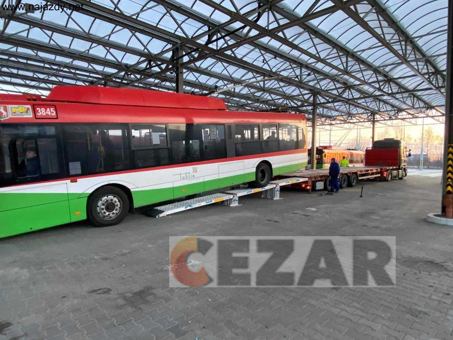 Najazdy Aluminiowe 4m 4100kg Cert. CE/Gearancja/Dostawa Gratis