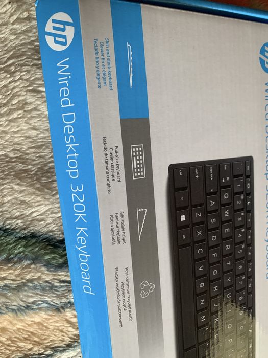 HP Wired Desktop Keyboard 320K64751816055425121