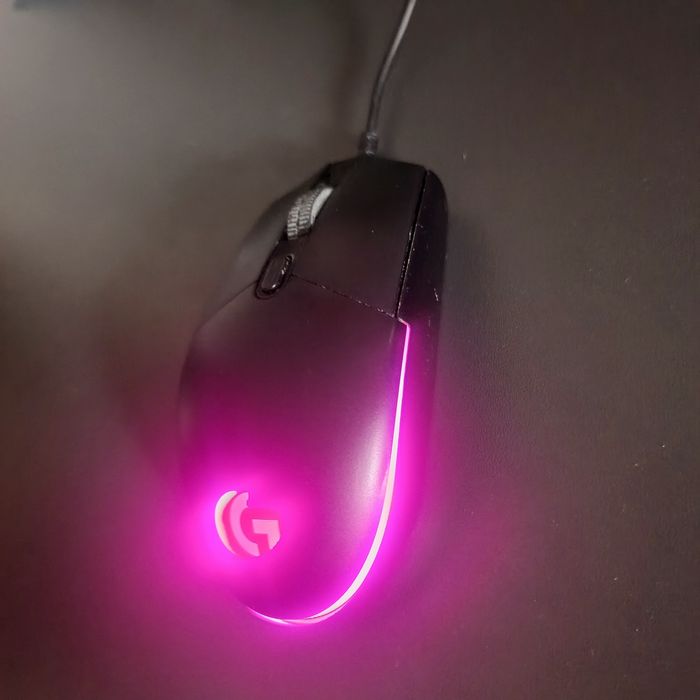 Мышка logitech g102 black