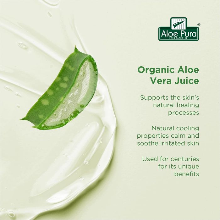 aloe pura żel aloesowy bio 200ml naturalny kojący i chłodzący