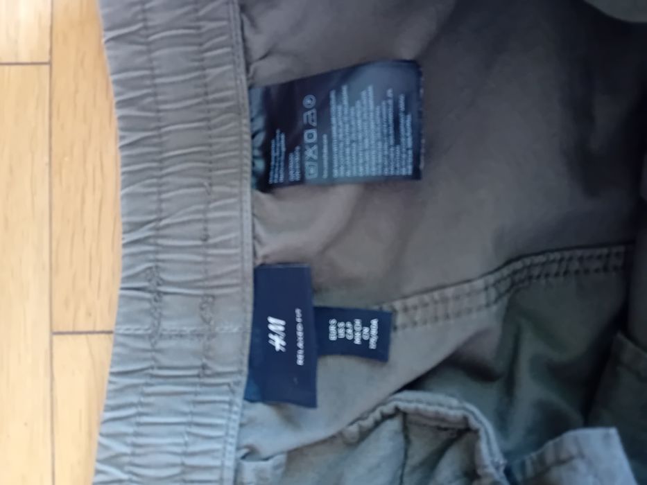 Spodnie męskie bojówki roz. L