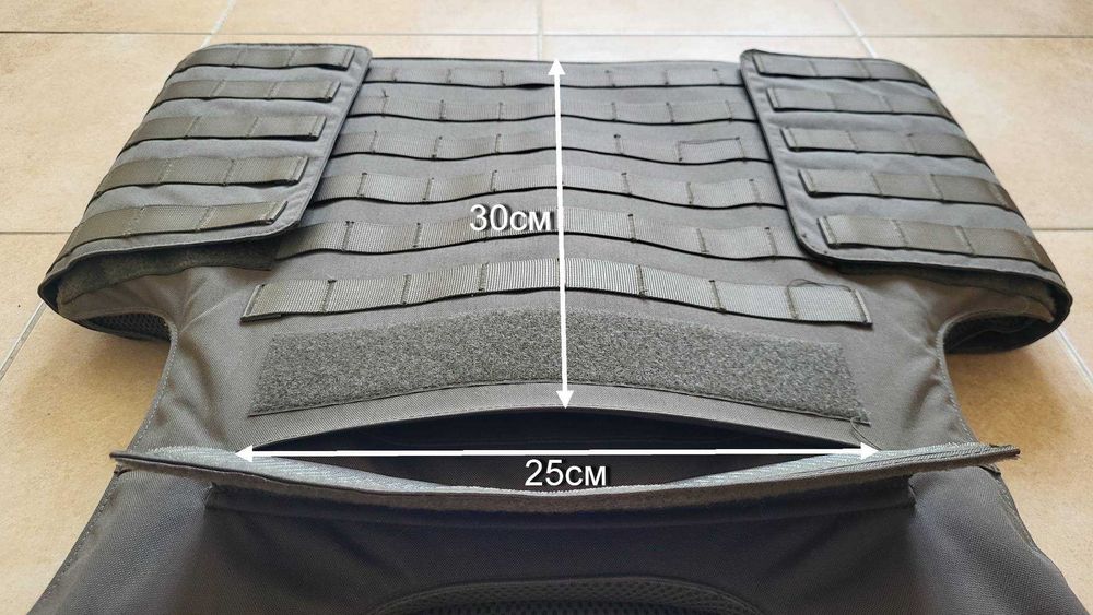 Плитник плитоноска бронежилет Bulletproof Vest XL L