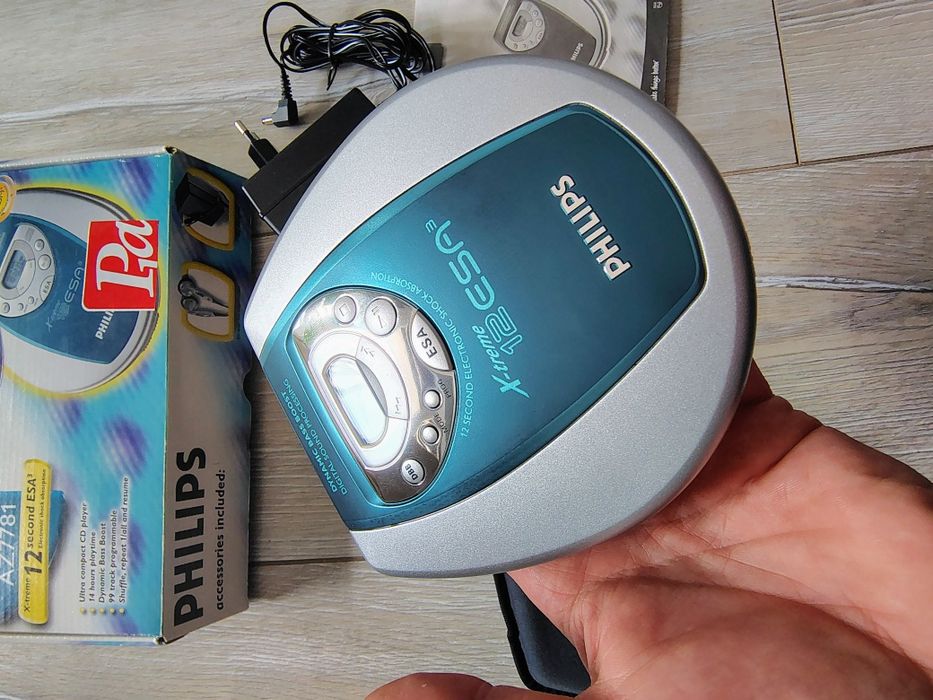 Discman Philip AZ7781 Przenośny Odtwarzacz CD