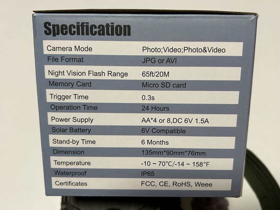 Фотоловушка HC-802A камера для наблюдения 24Mп