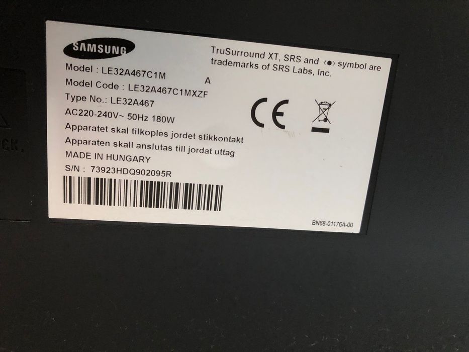 Televisão plasma Samsung