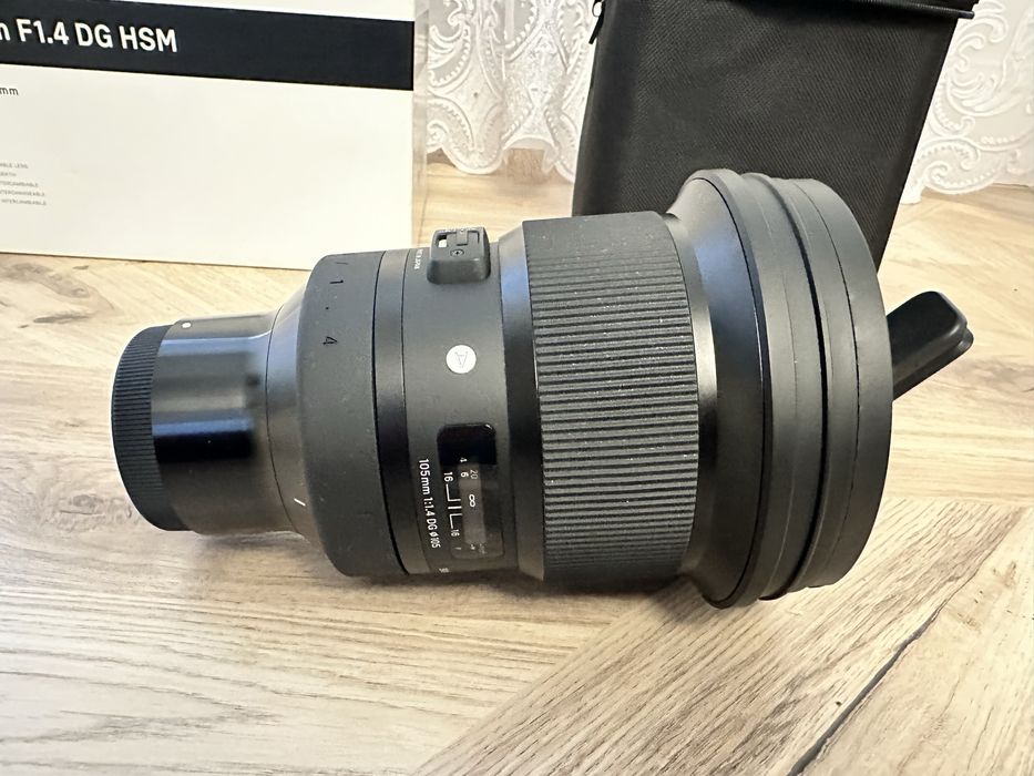 Obiektyw Sigma 105 mm F 1.4 art - mocowanie Sony