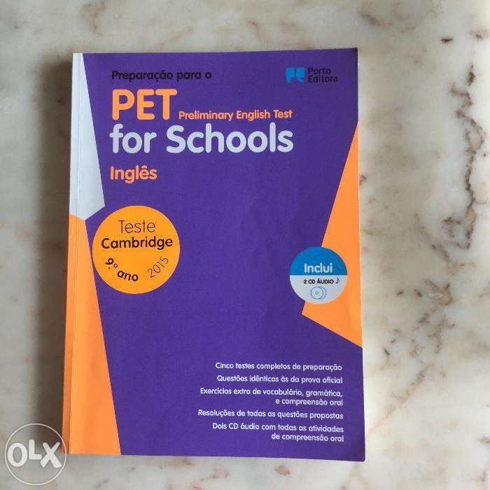 Vendo livro Pet for Schools Inglês