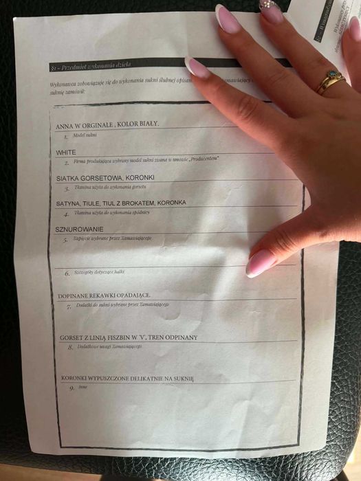 Suknia Ślubna szyta na miarę 2026