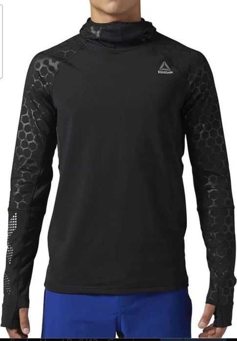 Чоловічі чорне худі HEX REFLECTIVE SCUBA  Reebok  xl