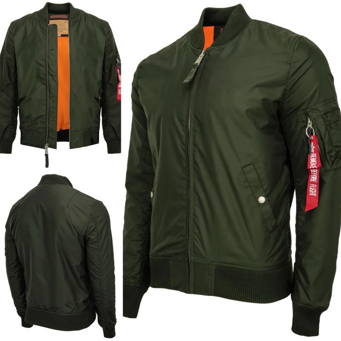 Kurtka Przejściowa Alpha Industries MA-1 TT Slim Fit Bomber M Nowa