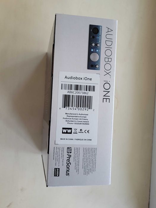 Звукова карта Аудіоінтерфейс PreSonus AudioBox iOne