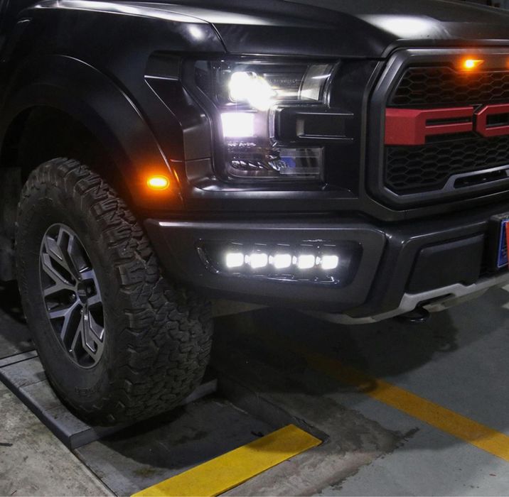 Дневные ходовые огни ДХО DRL Ford F150 2016-2021 2021-2023 Raptor фара