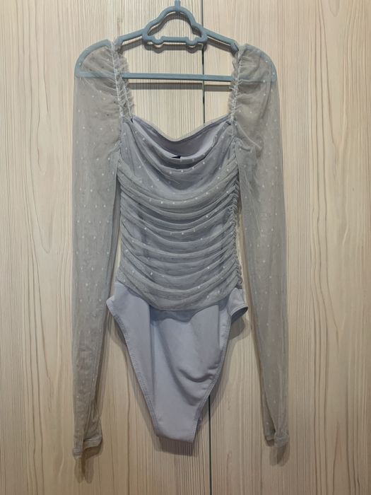 Ніжно голубий боді,розмір xs