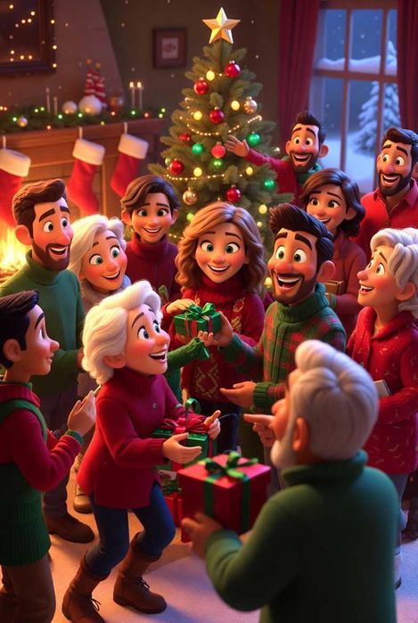 Мультивселенная: фото и видео в стиле Pixar или Disney.