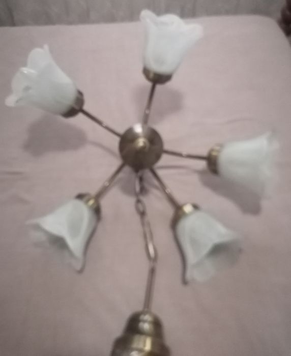 Candeeiro tipo Holandês 5 lâmpadas