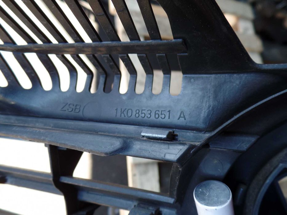 Kwi6 Grill atrapa chłodnicy volkswagen golf V srebrny wysyłka