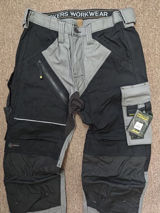 Dwupak 6314 Snickers RuffWork 48 spodnie robocze serwis instal monter