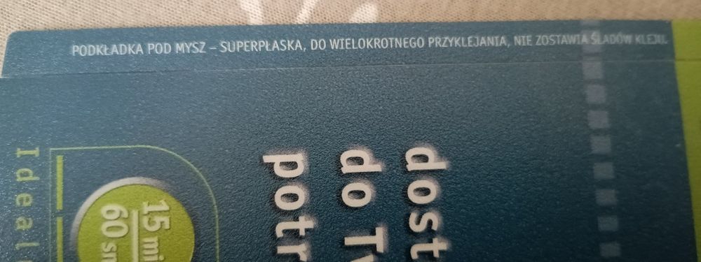 Idea Optima podkładka pod mysz, vintage.