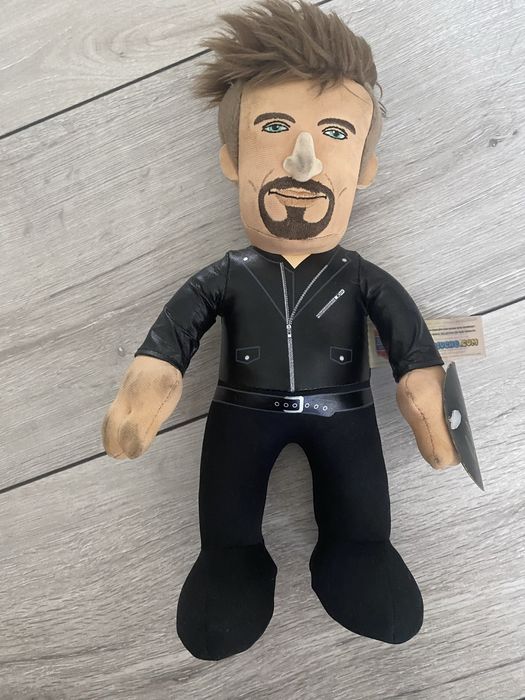 Hallyday  Johnny postać lalka  pluszowa figura nowa