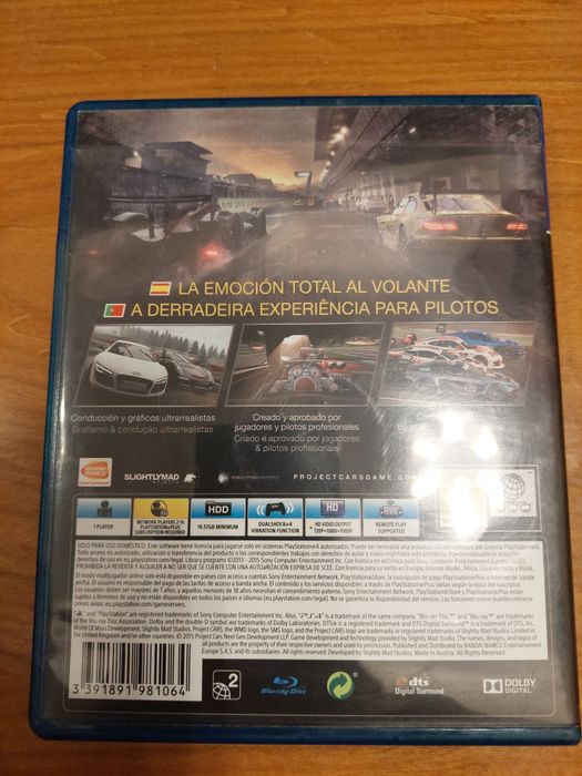 PS4 - Project Cars