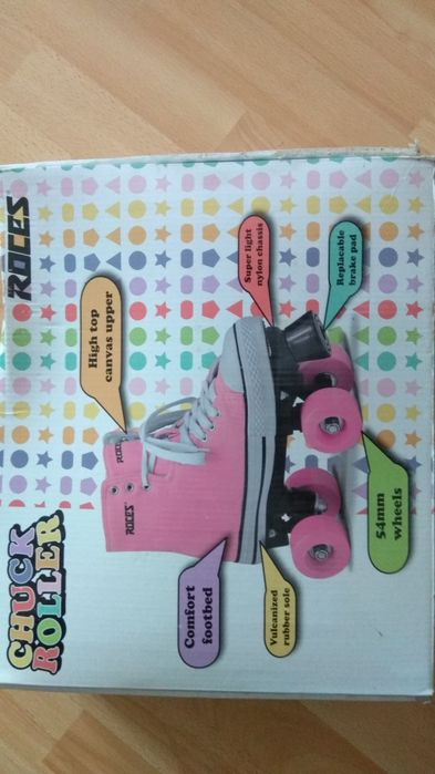 Wrotki ROCES rozmiar 34