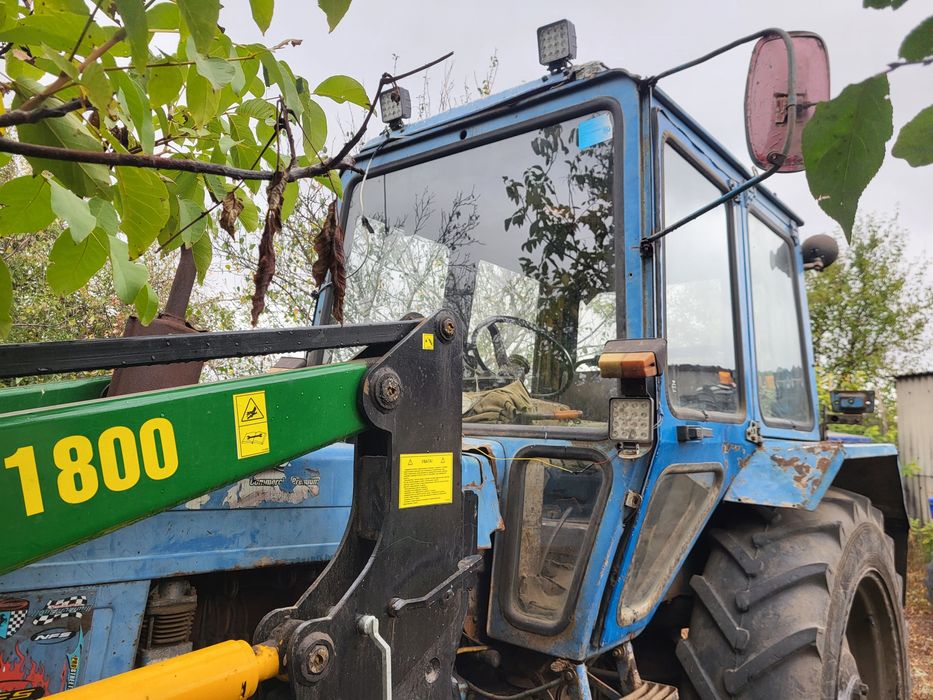 Трактор МТЗ 82 1996г з новим куном від Деліф